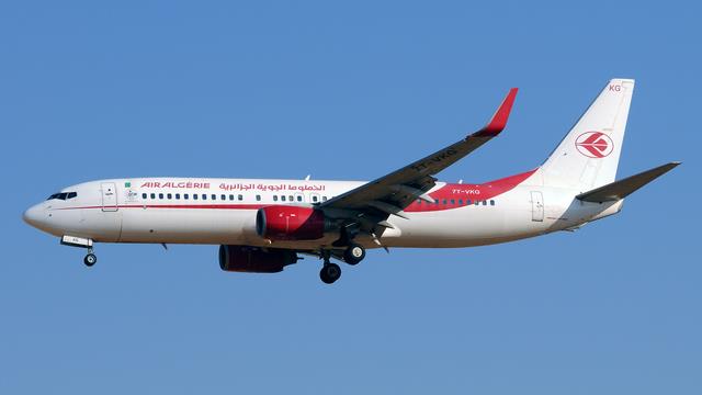7T-VKG:Boeing 737-800:Air Algerie